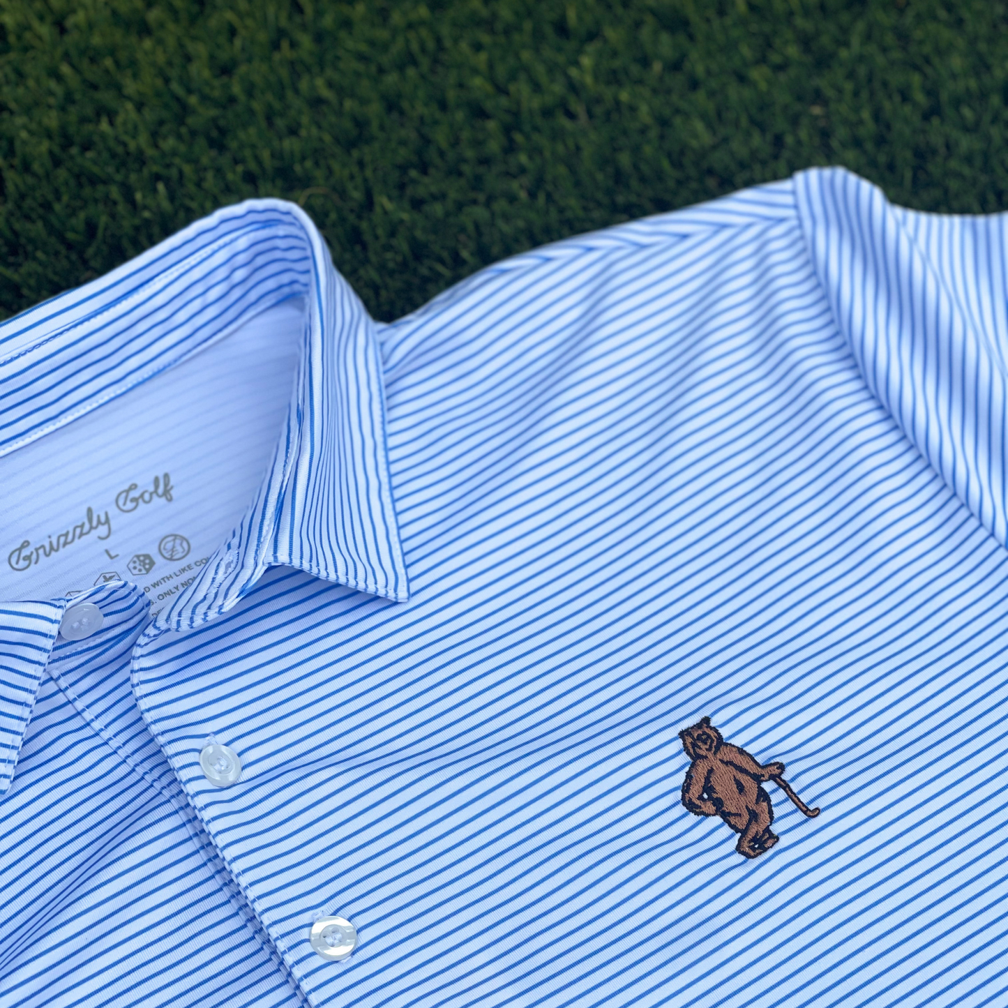 Polo - Blue Striped It