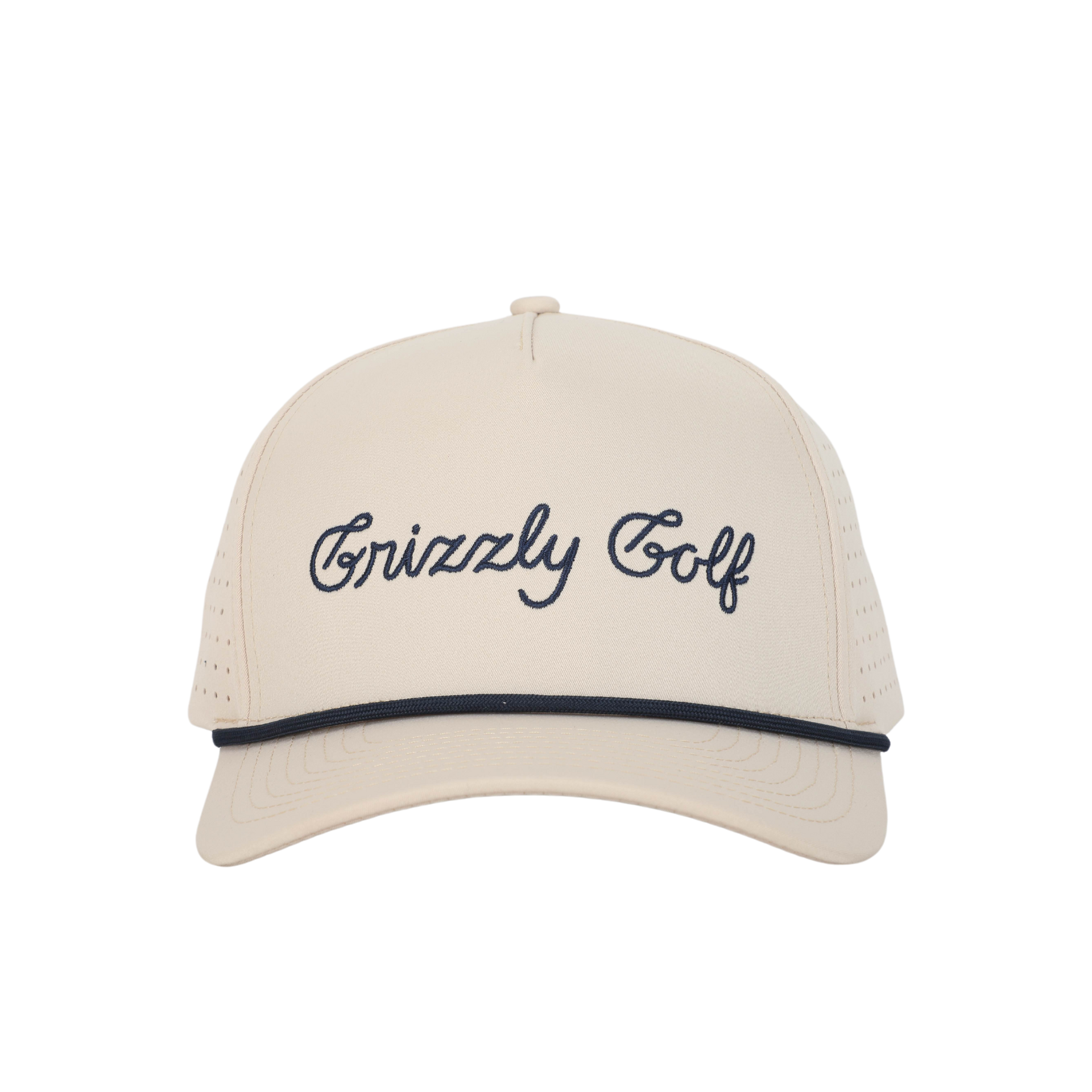 Rope Hat - Cream – Grizzly Golf
