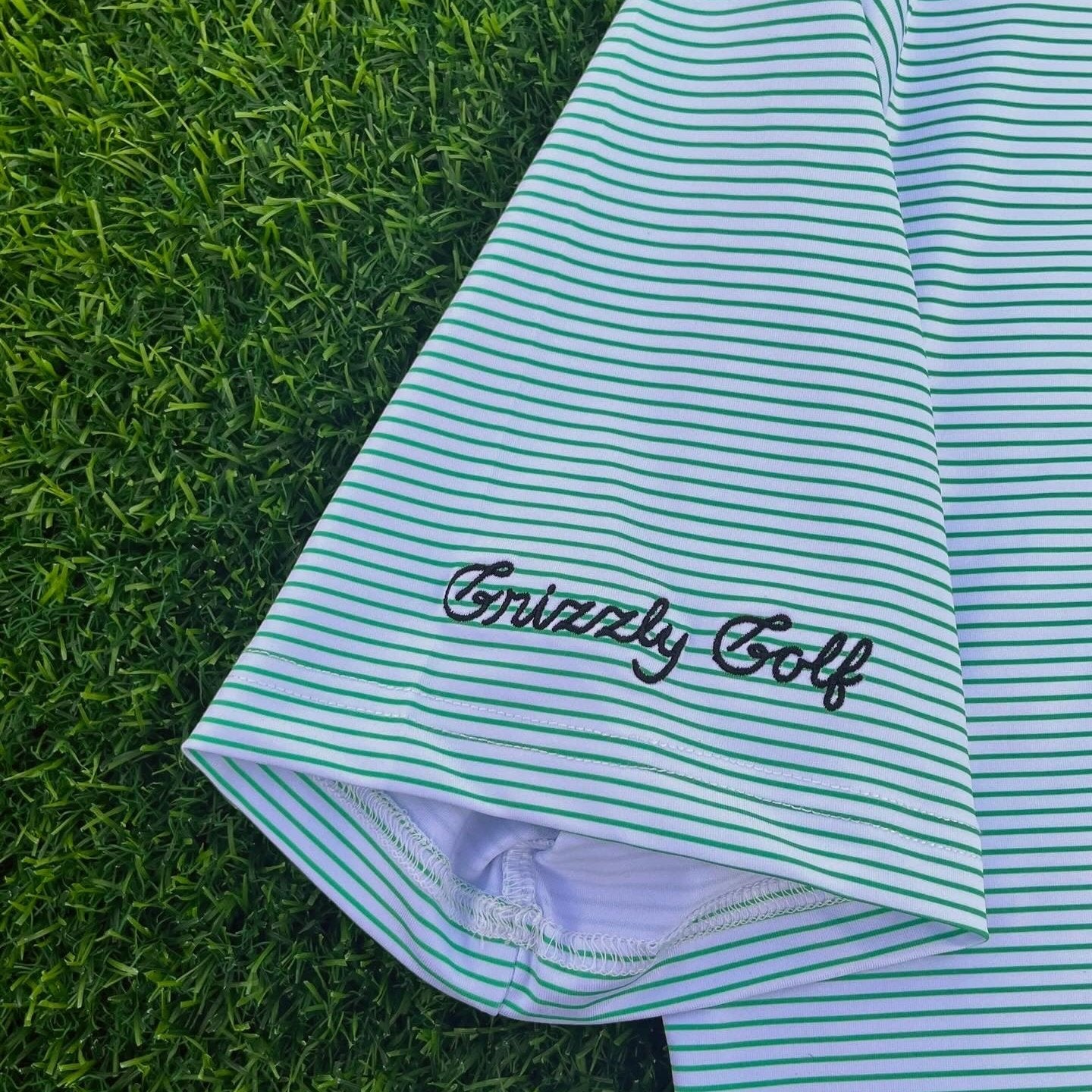 Polo - Green Striped It