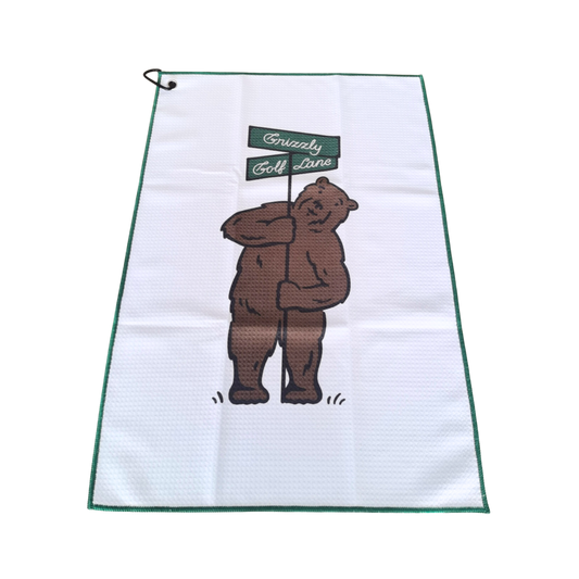 Grizzly Golf Microfiber Towel